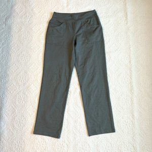 Lands End Yoga Straight Pants, Grey, NWOT, Size X-Small